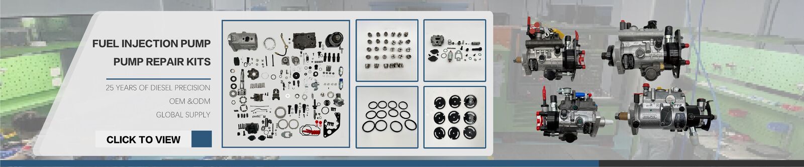 Pompe diesel dell'iniettore