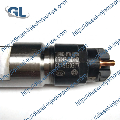 Iniettore di combustibile comune diesel della ferrovia 0445120277 per FAW J5/J6