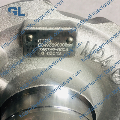GT22 Turbo 738769-5003 E049339000128 E049339000054 per il camion di raccolta di Foton Aoling con il motore di BJ493ZQ BJ493ZLQ3