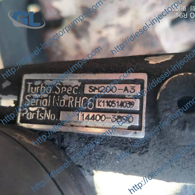 RHG6 nuova sovralimentazione 1144003890 1-14400-3890 per la terra del JCB che si muove per l'escavatore 6BG1 di SUMITOMO SH200-3