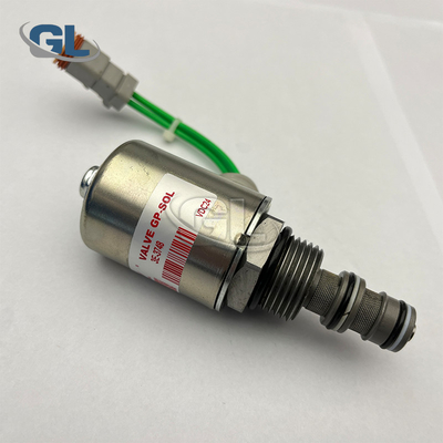 Valvola solenoide di controllo del regolatore di pressione del carburante 3E-3748 D11R D10R II R2900 VDC24 per motore CAT 824G 825G 826G 960F 966F