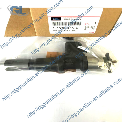 Assy diesel 095000-6303 095000-6304 095000-6305 1-15300436-3 1-15300436-4 dell'iniettore del combustibile comune della ferrovia per ISUZU 6WG1