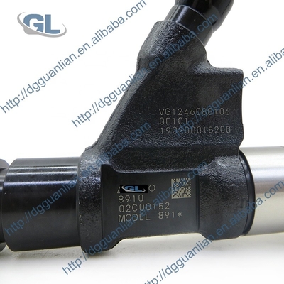 Nuovo iniettore comune diesel 095000-8910 della ferrovia 095000-8911 VG1246080106 per il motore di SINOTRUK HOWO